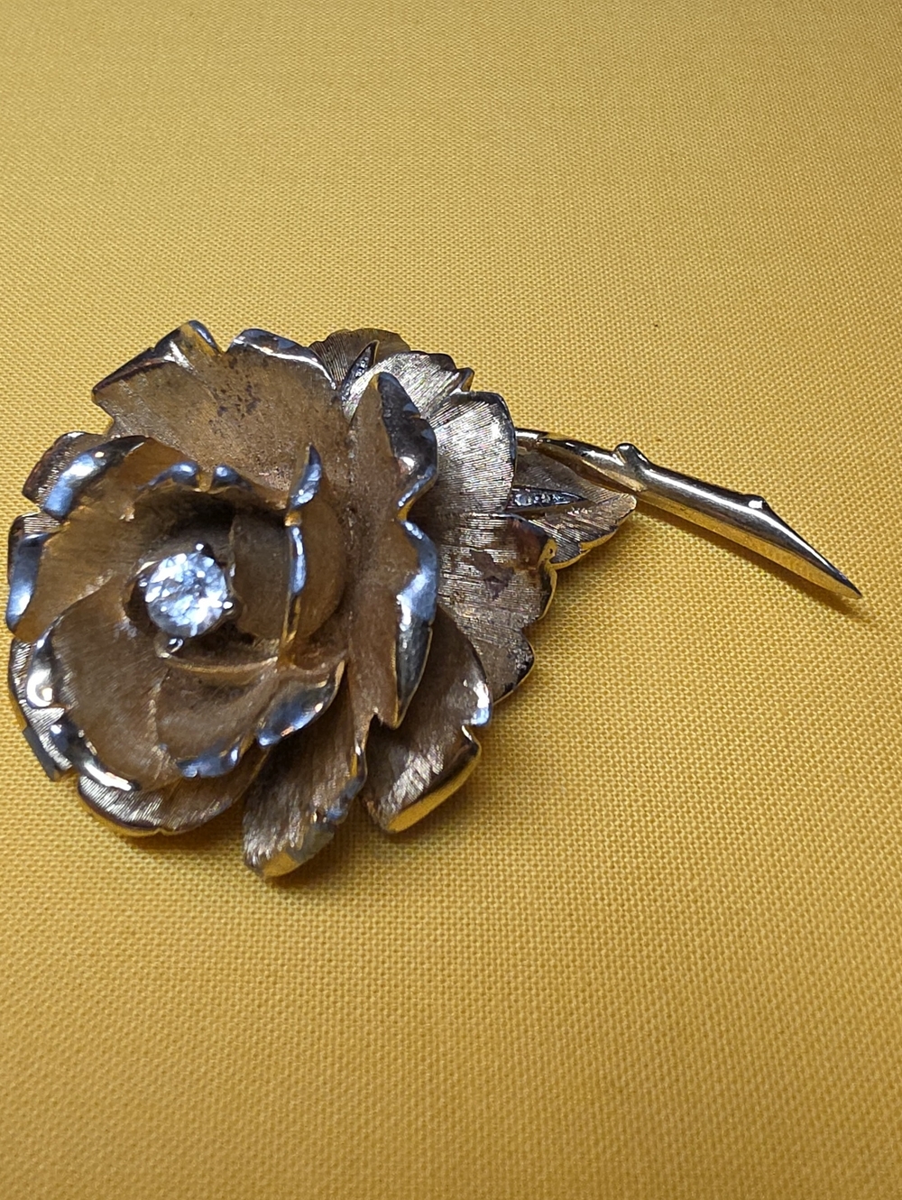 RARE Vintage Marcel Boucher 3D Rose of Seville Brooch ▪︎ Marked 8085P - LOVELY!